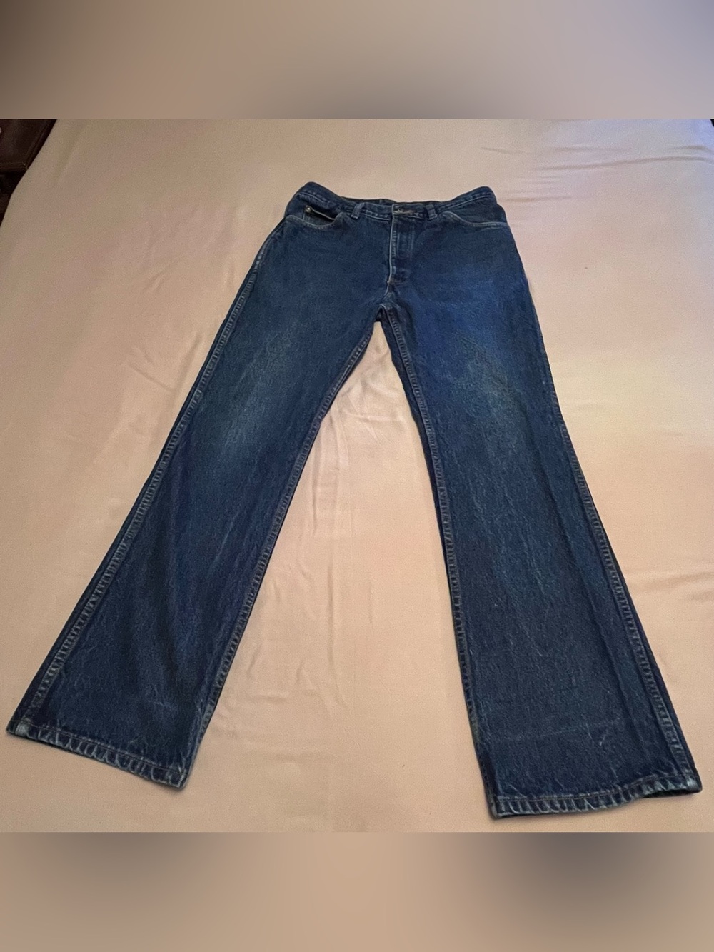 🇨🇦 C.W. Cody Western Canadian Made Men's Blue Bootcut Jeans 33z33
